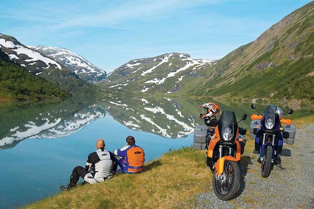 Motorradfahrer